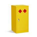 Hazardous storage cabinets including yellow flamable storage cabinet