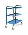 Multi-tiered trolleys tier tea trolleys & 3 tier trucks with shelves trays or baskets