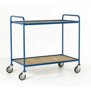 2 tier fixed ply shelves tray trolley 1065 x 610 Multi-tiered trolleys tier tea trolleys & 3 tier trucks with shelves trays or baskets 11/TT64.jpg
