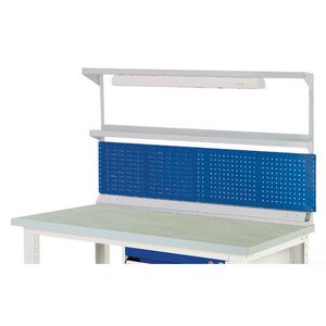 1500mm W Rear Frame & Light  for Bott Cubio Storage Benches Bott Bench Rear Framework System to support Panels and Tool Boards 41010130.16 