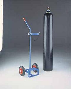 Bar Handle Single Cylinder Trolley Cylinder handling trolleys and gas bottle storage racks 20/sc140.jpg