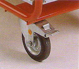 Steel tray trolley total stop brakes Post trolley mesh basket containers document distribution trolleys 22/b073.jpg