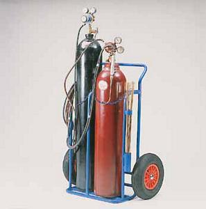 Welders Trolley Cylinder handling trolleys and gas bottle storage racks 23/sc114.jpg