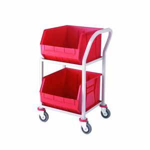 StoreTrolley With 2 Containers - 890Hx520Wx610mmL Production trolleys for picking containers, Euro container trolley 25/CT28.jpg