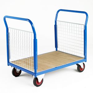 Platform Truck 1m x 70cm with 2 mesh ends 500Kg Mesh side platform trolleys | trolley cages | trolleys mesh caged sides 25/tn_TC702M.jpg
