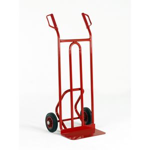 200kg Capacity Sack Truck  1185H x 540mmW - Solid Tyres Heavy Duty Sack Trucks, Traditional Sack Barrows and pnumatic tyred sack trollies 502ST21 