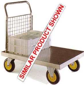 1000mmL x 600mmD Base Only Stainless Steel Mobile Platform Stainless steel trolleys and stainless steel trucks 33/sp601msi.jpg