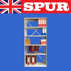 800W - 1900H Spur Rolled Edge Shelving STARTER Bay 400D 400mm deep Spur Rolled Edge shelving stockroom shelves 37/RolledEdgeStarterBay2.jpg