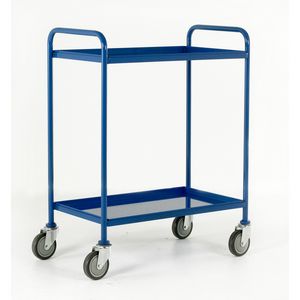 2 tier steel tray trolley 1065mmH Tray 760x457 507TT72
