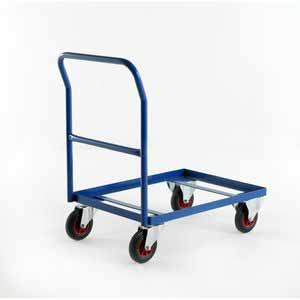 Euro Container trolley steel angle base dolly with handle Production trolleys for picking containers, Euro container trolley 44/CT81.jpg
