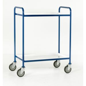 2 tier steel tray trolley 1065mm Tray Size 760x457 Multi-tiered trolleys tier tea trolleys & 3 tier trucks with shelves trays or baskets 50/TT62.jpg