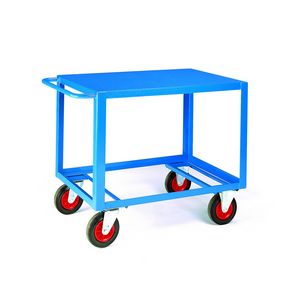 Heavy duty steel deck table truck 1000x700mm Multi-tiered trolleys tier tea trolleys & 3 tier trucks with shelves trays or baskets 53/TT230S.jpg